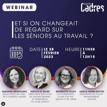 Courrier Cadres : Le management intergénérationnel Le management intergénérationnel